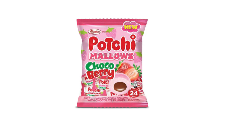 Columbia's Potchi Choco Berry Mallows 24 Pieces