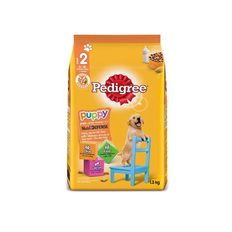 Pedigree Dry Puppy Chicken & Egg w/ Milk 1.3kg