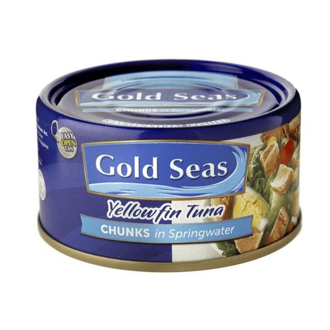 Gold Seas Yellowfin Tuna Chunks in Springwater 185g