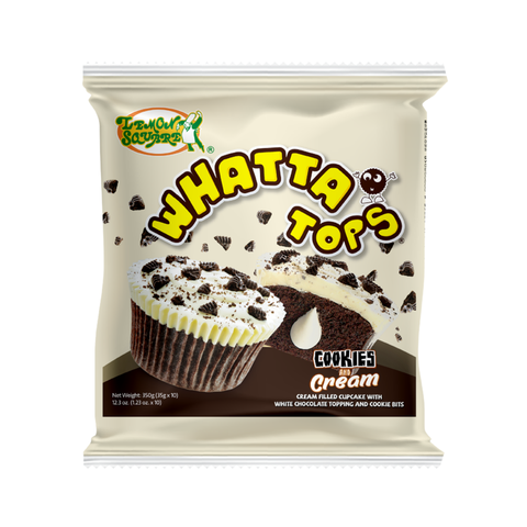 Lemon Square Whatta Tops Cookies and Cream 10 x 35g
