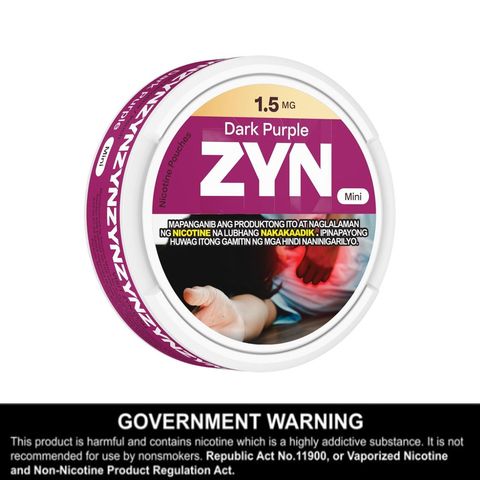 Zyn Dark Purple Can 1.5mg