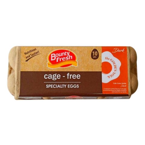 Bounty Fresh Cage Free Brown Eggs 10 Pieces