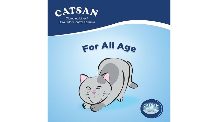 CATSAN� Cat Litter Pouch Adult Ultra Odor 10L