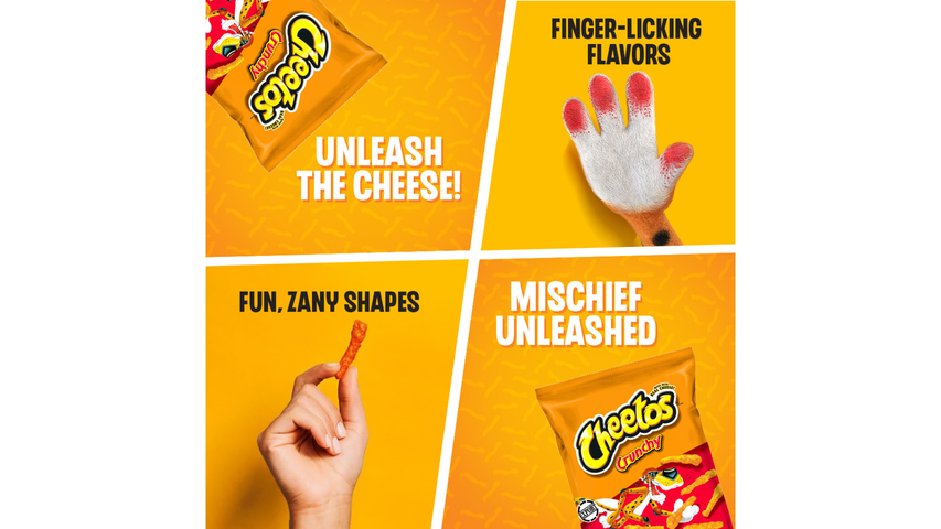 Cheetos Crunchy Cheese Flavored Corn Snacks 215g