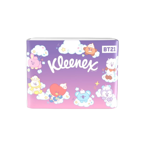 Kleenex BT21 Special Edition Facial Tissue Travel Pack 3 Pieces