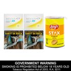Mevius LBS Yellow Super Slims 2 x 20 Pieces + Lay's Stax Original 42g