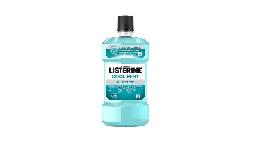 Listerine Cool Mint Zero Mouthwash 250mL