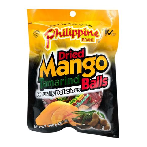 Philippine Brand Dried Mango Tamarind Balls 100g