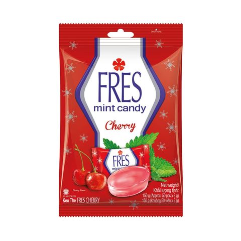 Fres Mint Candy Cherry 50 x 3g