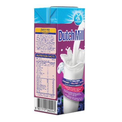 Dutch Mill Yoghurt Drink with Blueberry Juice 180ml