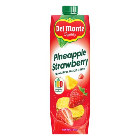 Del Monte Pineapple Strawberry Fruit Juice Drink 1L