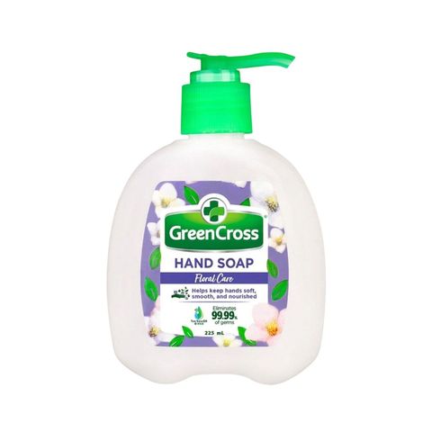 Green Cross Floral Care Antibacterial Hand Soap Pump 225ml