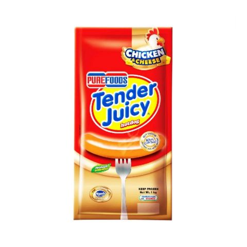 Tender Juicy Jumbo Chicken And Cheese Hotdog 1kg