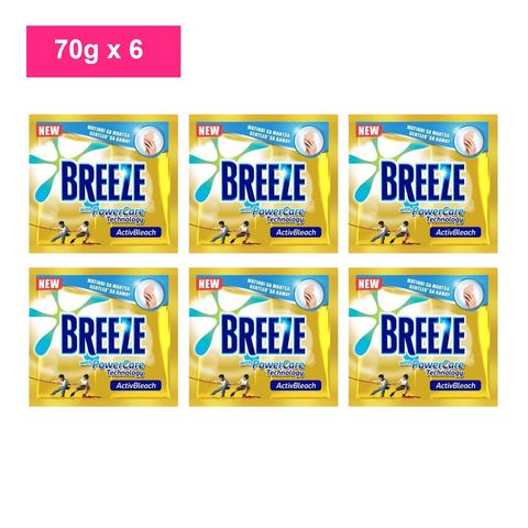Breeze Powder Active Bleach 6 x 70g