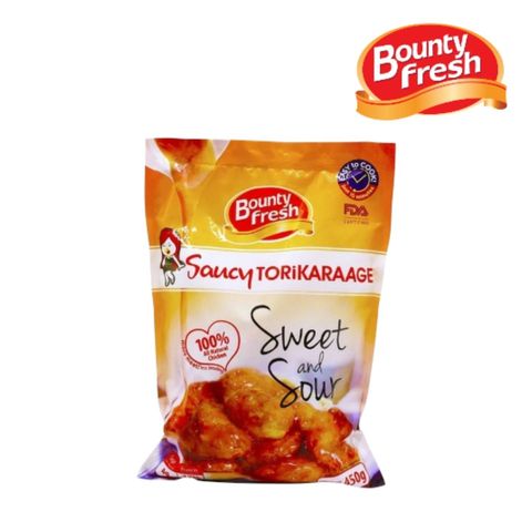Bounty Fresh Saucy Torikaraage Sweet and Sour 450g