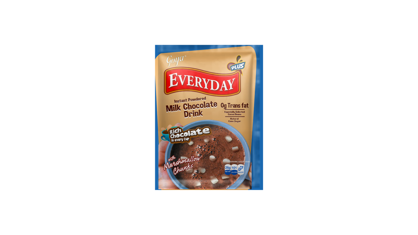 Goya Everyday Plus Instant Powdered Milk Chocolate Drink with Marshmallows 26g