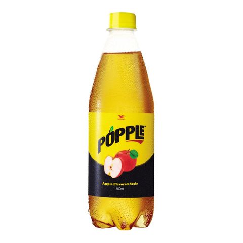 Popple Apple Flavored Soda 500ml