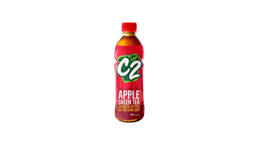 C2 Apple Green Tea 500mL