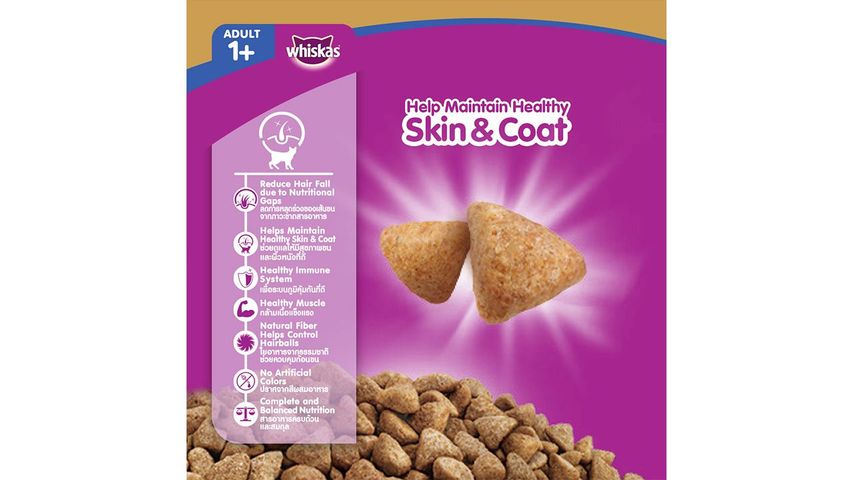 Whiskas Dry Skin & Coat 1.1kg