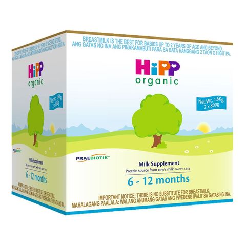 Hipp Milk Supplement (6-12 Months) 1.6kg
