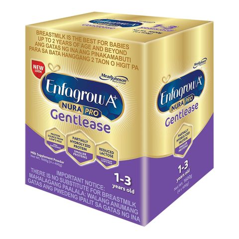 Enfagrow A+ Nura Pro Gentlease Milk Supplement Powder for (1-3 Years Old) 1.6kg