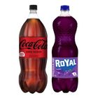 Coke Zero Bottle 1.5L + Royal Tru-grape 1.5L