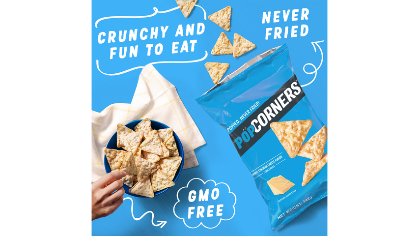 Popcorners White Cheddar 142g
