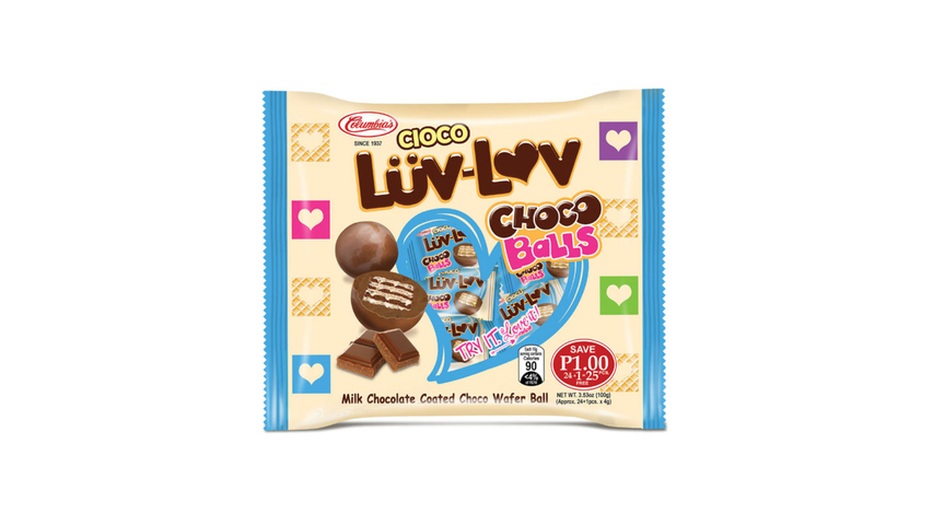 Columbia's Cioco Luvlov Balls 100g
