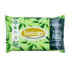 Sanicare Bamboo Fibers Cleansing Wipes 40 Sheets