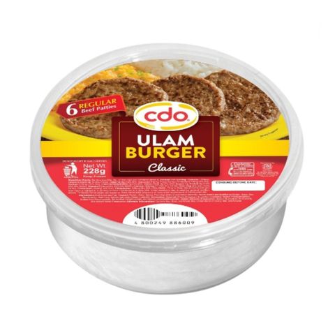 CDO Ulam Burger Regular 228G