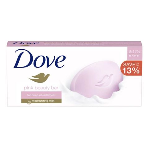 Dove Pink Bar 3 x 135g