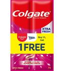 Colgate Anticavity Toothpaste Spicy Fresh (Buy 11 Get 1 Free) 12 x 20g
