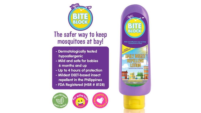 Bite Block Daily Insect Repellent Lotion 100ml