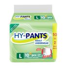 Hy-Pants Adult Underwear Large 12 Pieces