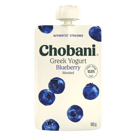 Chobani Greek Yogurt Blueberry Pouch 140g