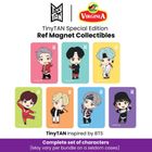 Virginia Tinytan Ref Magnets 1 Set