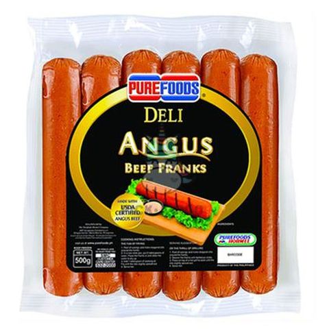 Purefoods Deli Angus Beef Franks 500g