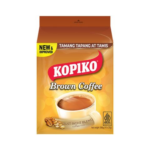 Kopiko Brown Coffee Pouch 10 x 20g