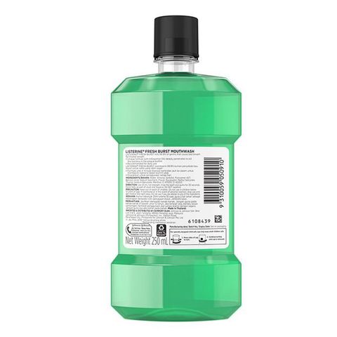 Listerine Fresh Burst Mouthwash 250ml