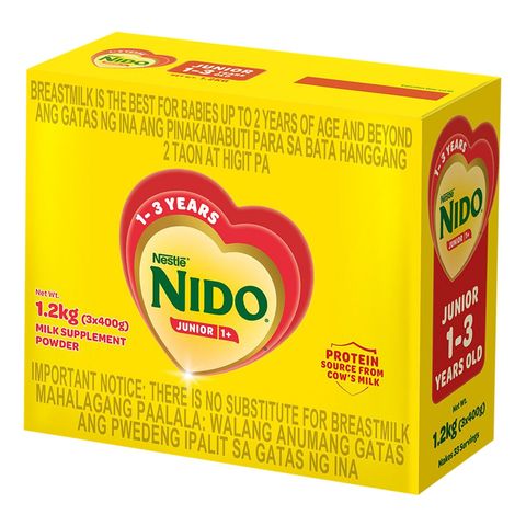 Nido Jr. Growing Up Milk Box 1.2kg