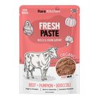Rare Kitchen Premium Fresh Paste Real Meat Organic Meal Wet Food Pouch Meal Beef + Pumpkin + Broccoli 100g