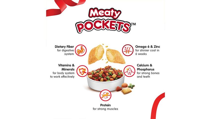Pedigree Dry Mini Chicken, Liver & Vegetable 1.3kg