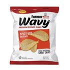 Leslie's Farmer John Premium Potato Chips Spicy BBQ Sausage 90g