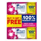 Head & Shoulder Shampoo Smooth & Silky (Buy 11 Get 1 Free) 12 x 12ml