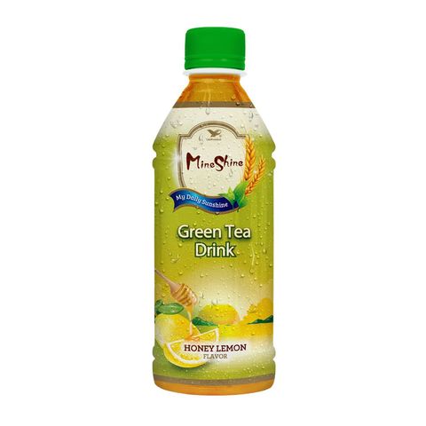 Mineshine Green Tea Drink Honey Lemon Flavor 350ml