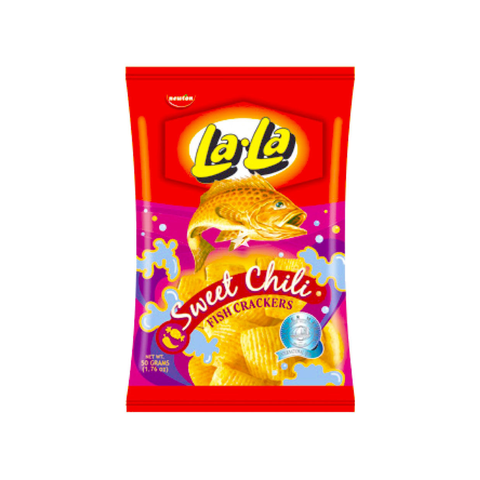 Lala Fish Crackers Sweet Chili 50g
