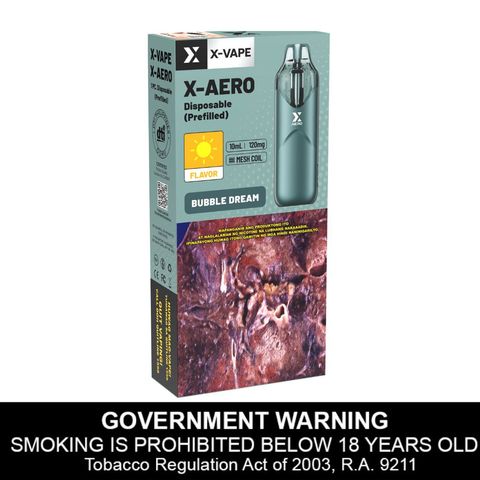 X-VAPE X-AERO Bubble Dream Disposable Vape 1 Piece