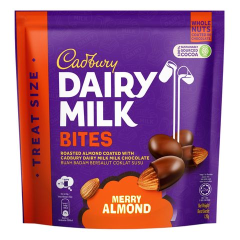 Cadbury Bites Treat Size Almond 120g