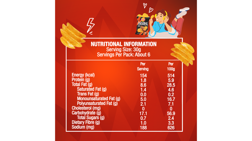 Lay's Double Crunch Smokin BBQ 170g
