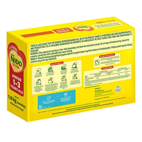 Nido Jr. Growing Up Milk 1.6kg